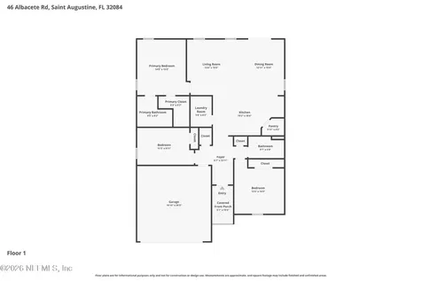 46 Albacete Road St. Augustine FL 32084