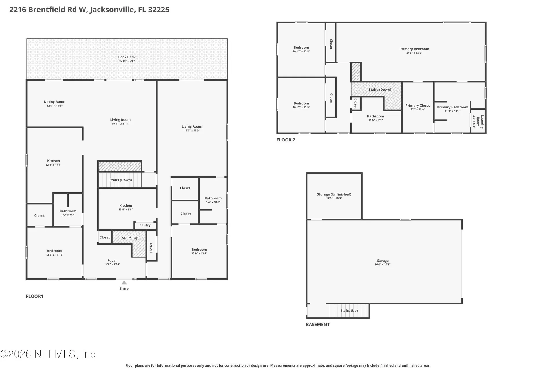 2216 Brentfield Road Jacksonville FL 32225
