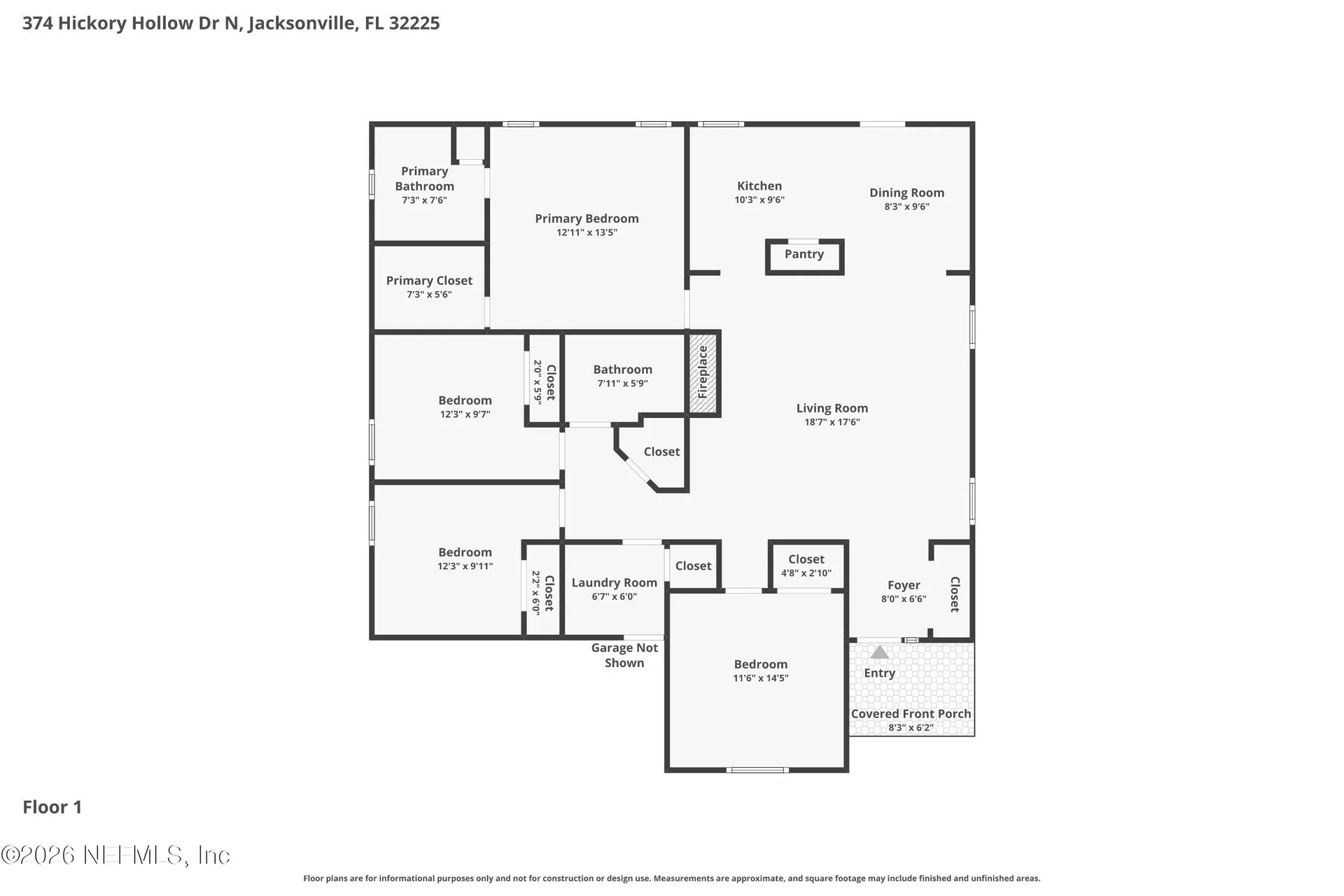 374 Hickory Hollow Drive N Jacksonville FL 32225