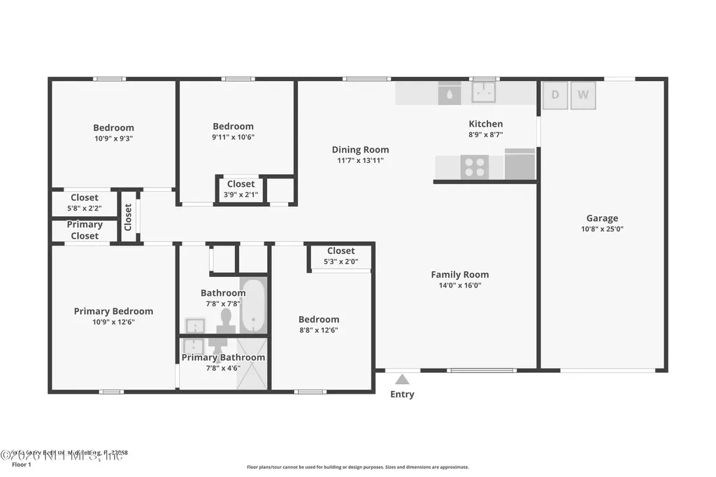 1653 Mary Beth Drive Middleburg FL 32068