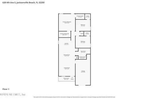 628 4th Avenue S Jacksonville Beach FL 32250