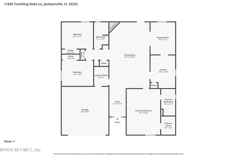 11850 Tumbling Oaks Lane Jacksonville FL 32223