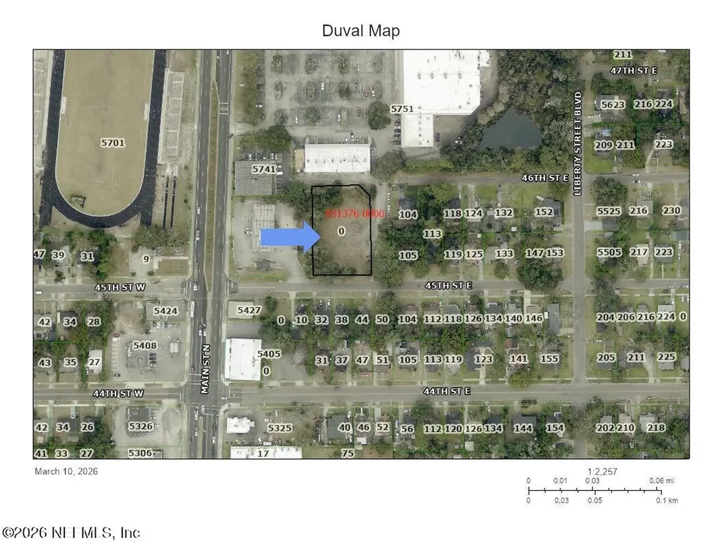 0 E 45th Street Jacksonville FL 32208