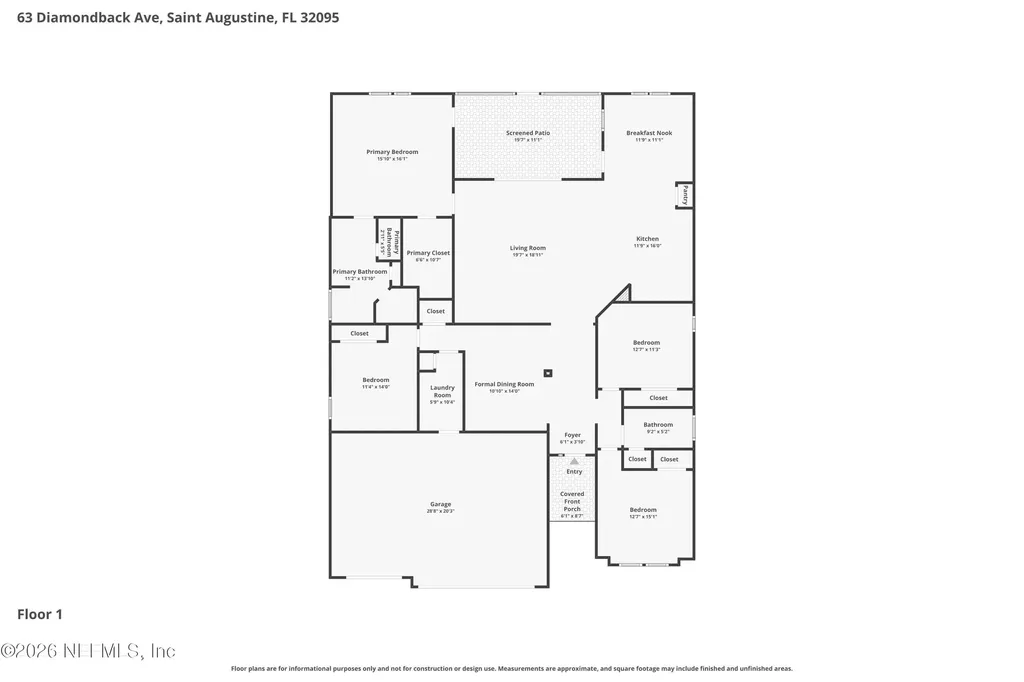 63 Diamondback Avenue St. Augustine FL 32095