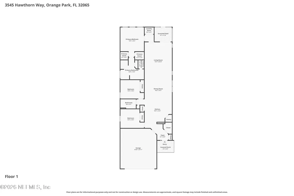 3545 Hawthorn Way Orange Park FL 32065