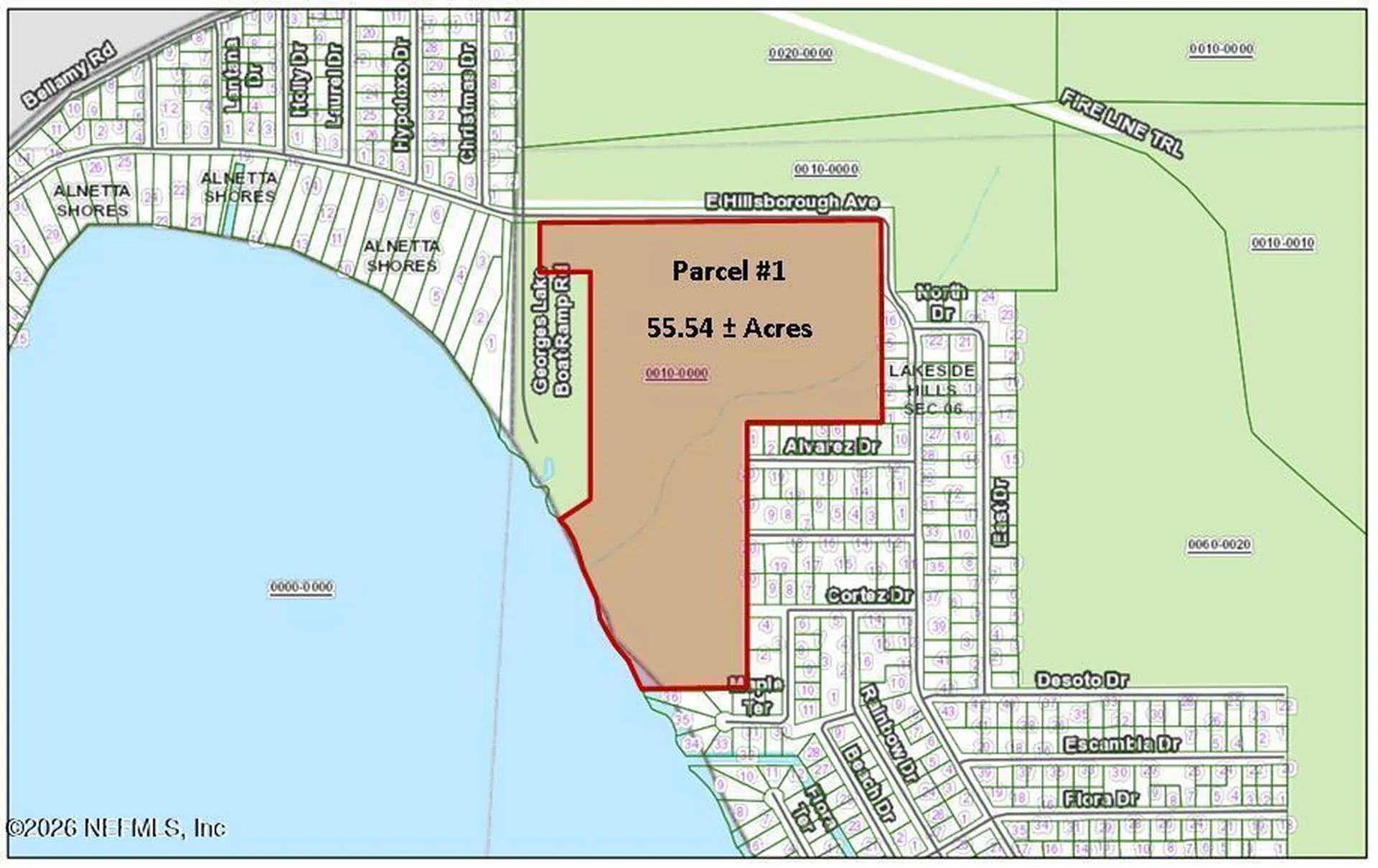 (parcel 1) E Hillsborough Avenue Florahome FL 32140