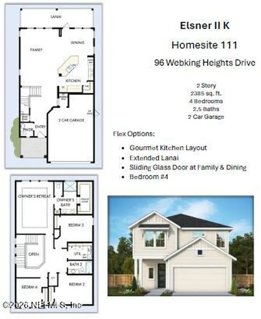 96 Webking Heights Drive St. Augustine FL 32092