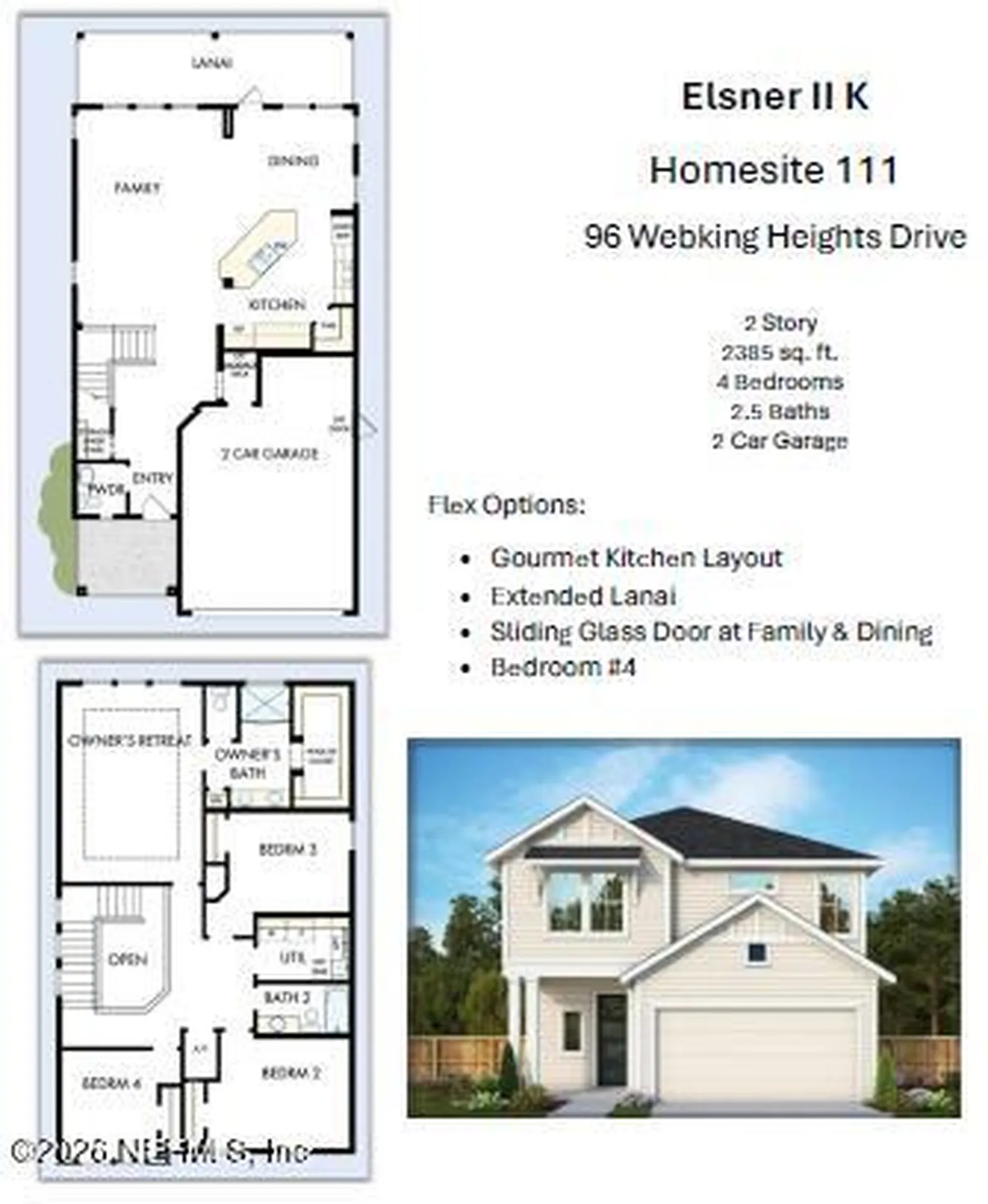 96 Webking Heights Drive St. Augustine FL 32092