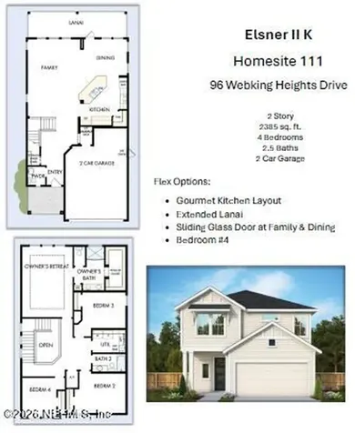 96 Webking Heights Drive St. Augustine FL 32092