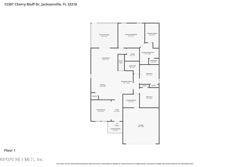 12307 Cherry Bluff Drive Jacksonville FL 32218
