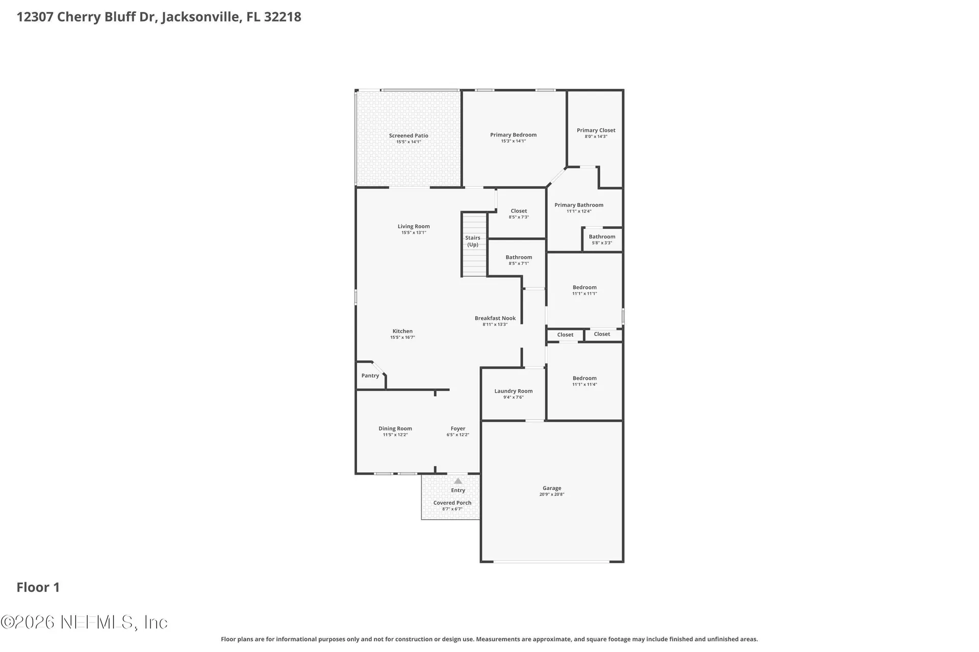12307 Cherry Bluff Drive Jacksonville FL 32218