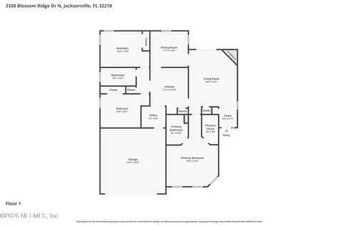 2338 Blossom Ridge Drive N Jacksonville FL 32218