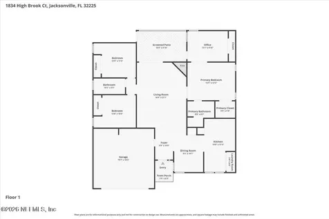 1834 High Brook Court Jacksonville FL 32225