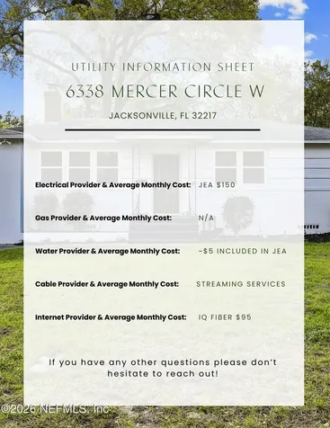 6338 Mercer Circle W Jacksonville FL 32217