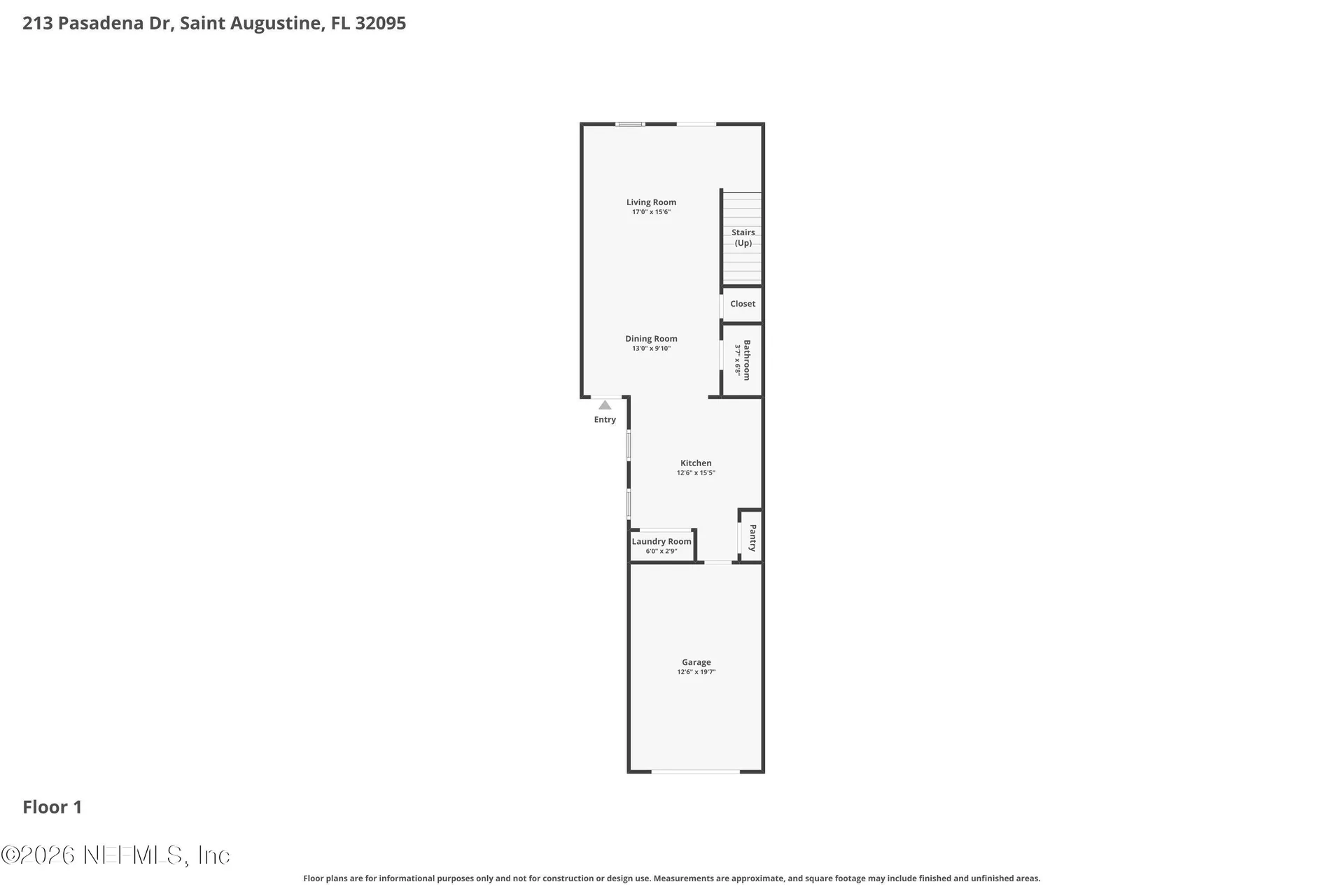 213 Pasadena Drive St. Augustine FL 32095