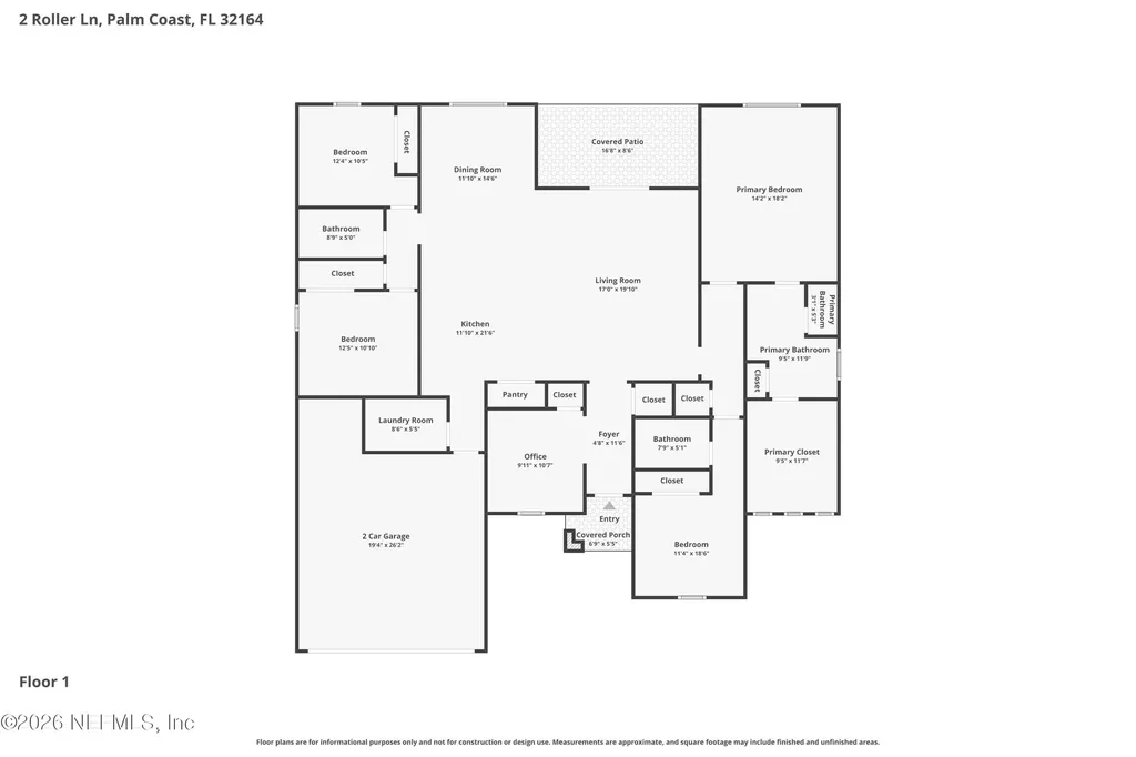 2 Roller Lane Palm Coast FL 32164