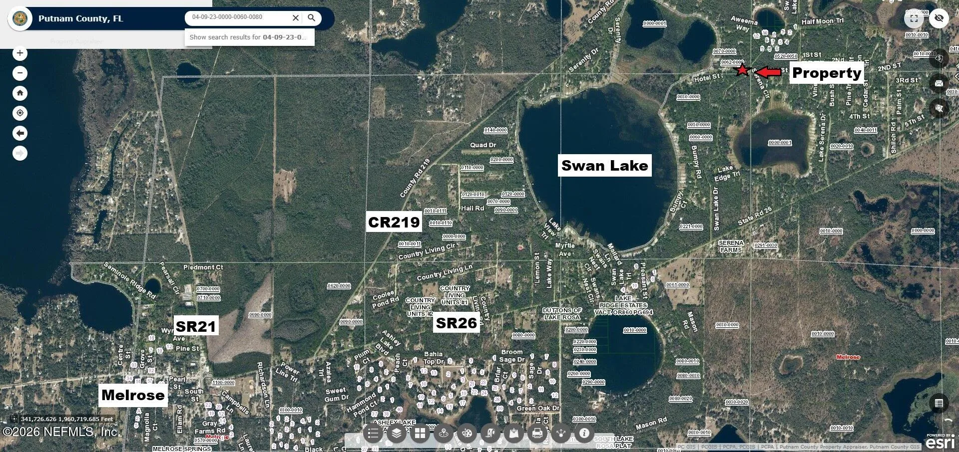 201 / 199 Swan Lake Drive Melrose FL 32666