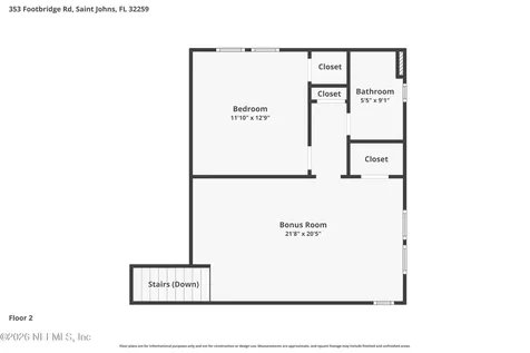 353 Footbridge Road St. Johns FL 32259
