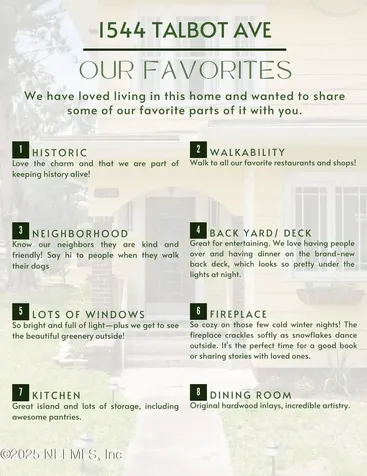 1544 Talbot Avenue Jacksonville FL 32205