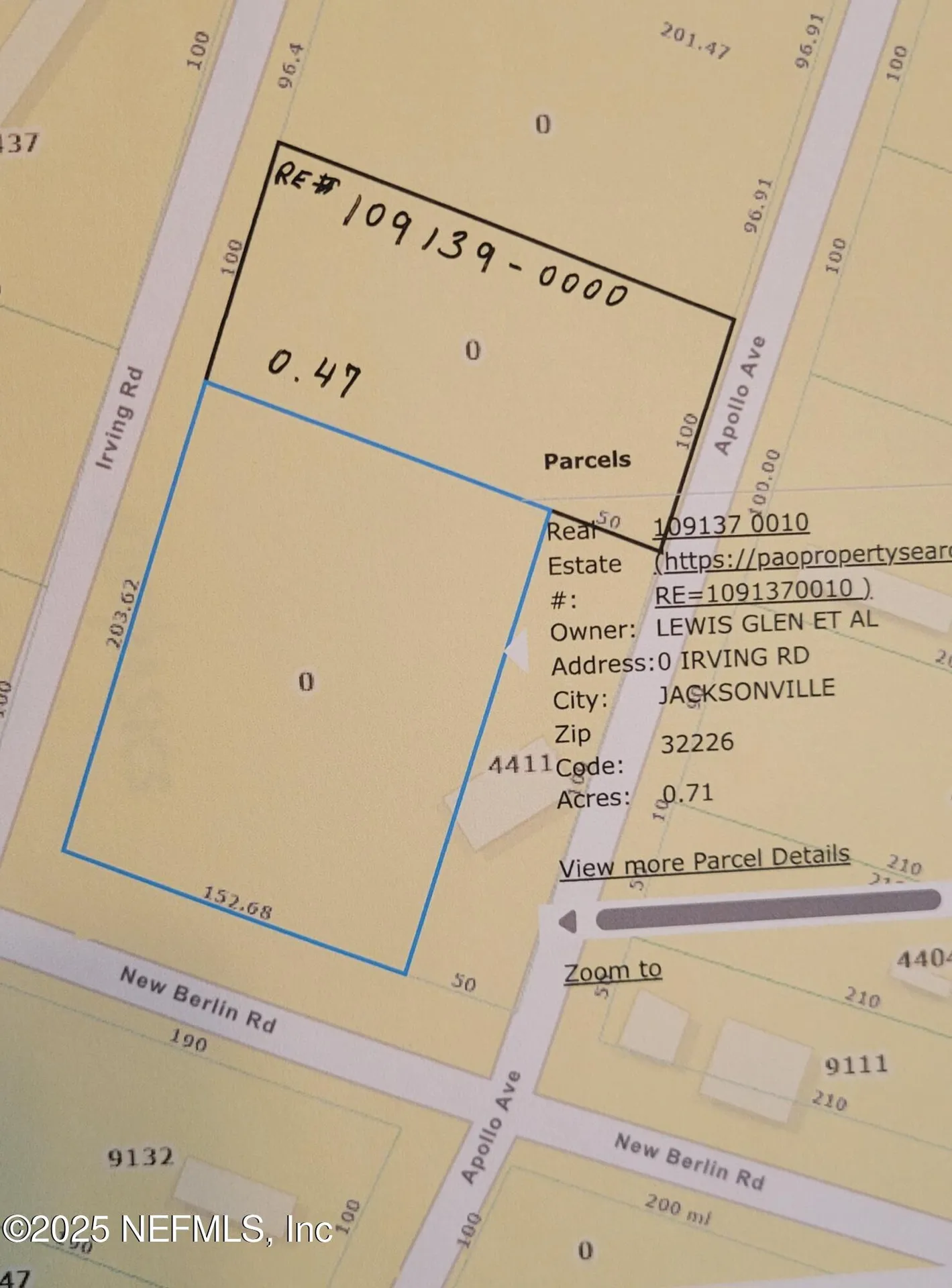 0 Apollo Avenue Jacksonville FL 32226