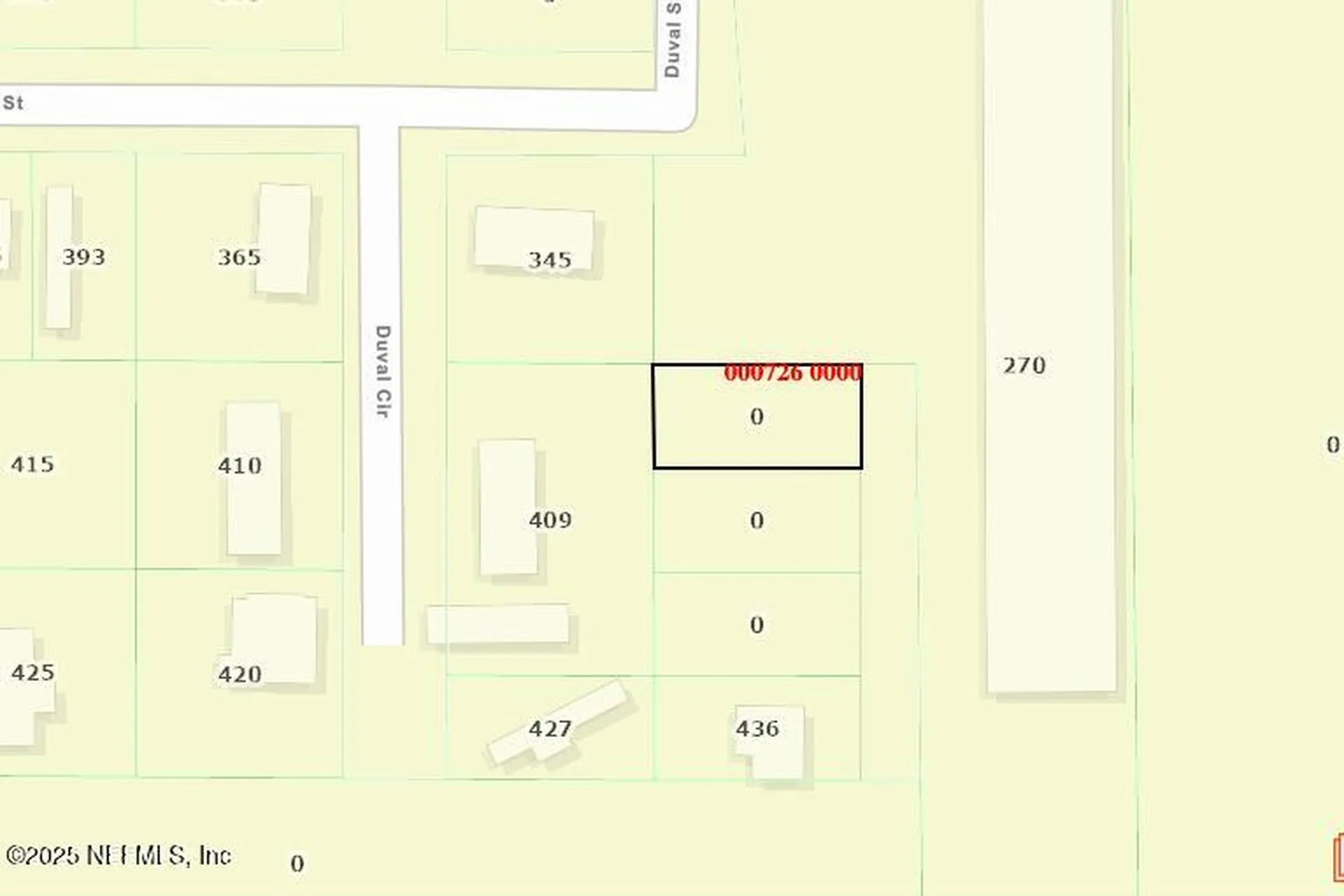 0 Duval Street Baldwin FL 32234