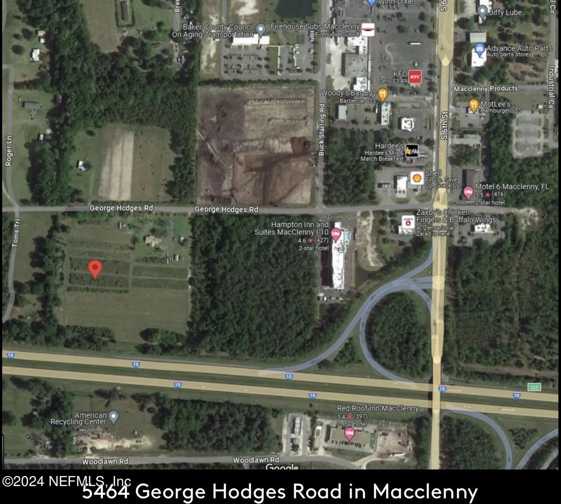 5464 George Hodges Road Macclenny FL 32063