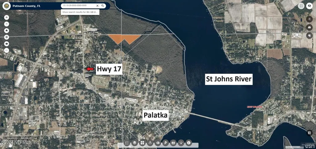 00 N 18th (nearest Access Point) Street Palatka FL 32177
