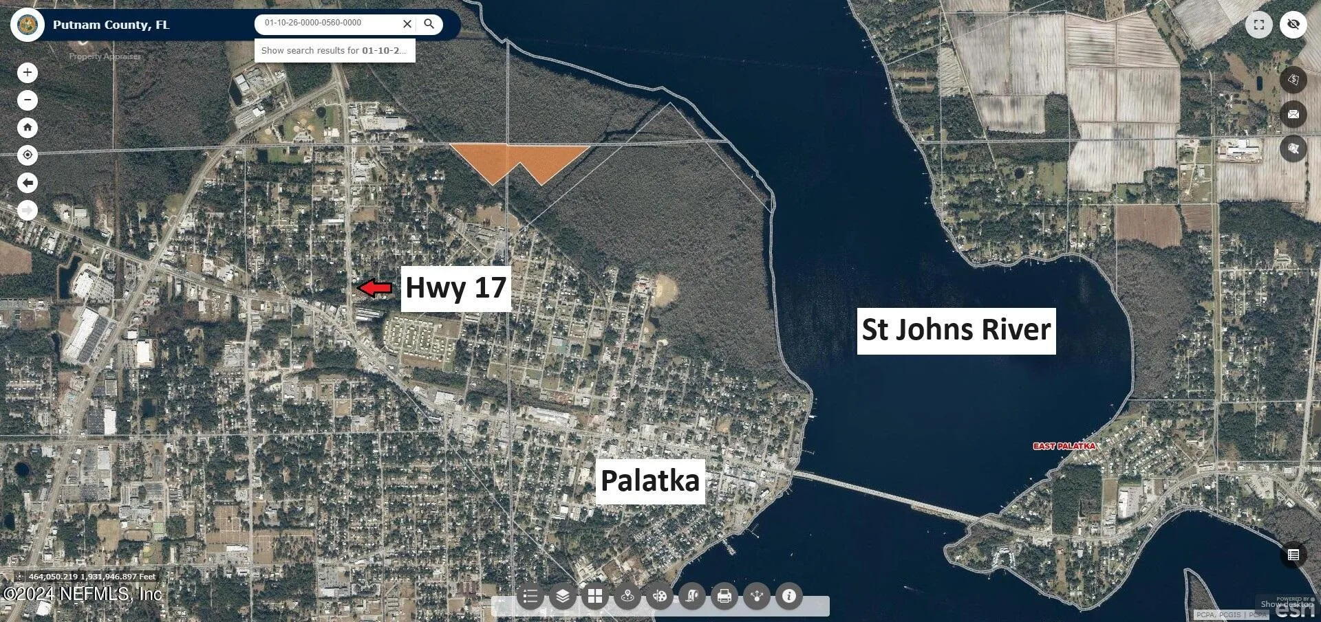 00 N 18th (nearest Access Point) Street Palatka FL 32177