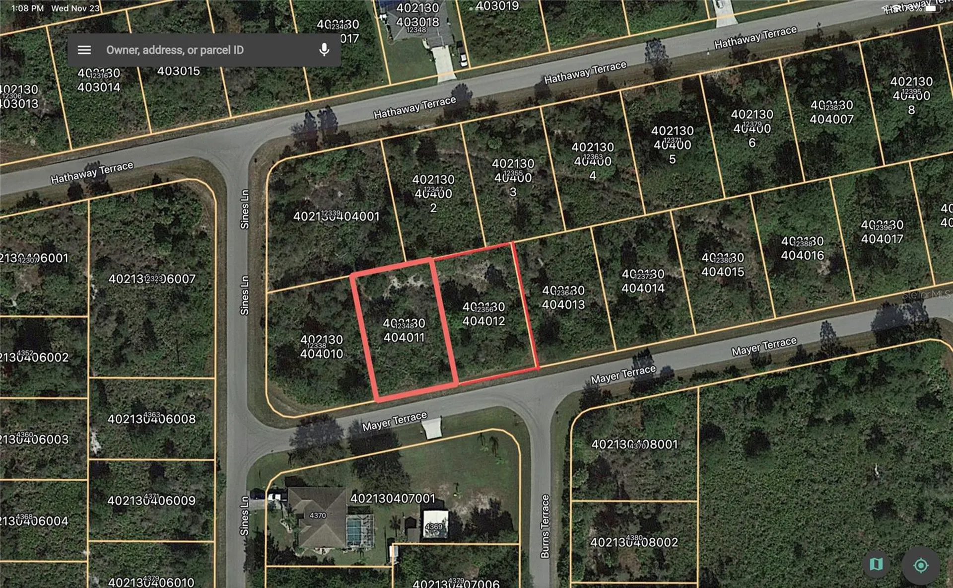 12356 And 12348 Mayer Terrace Port Charlotte FL 33981