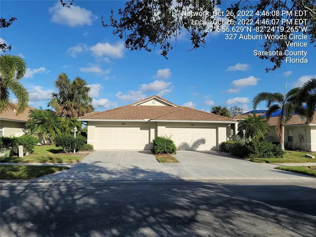 327 Auburn Woods Circle Venice FL 34292