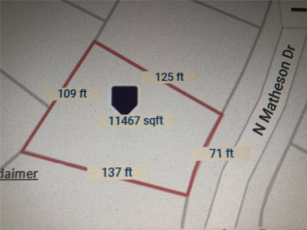 5886 N Matheson Drive Citrus Springs FL 34434