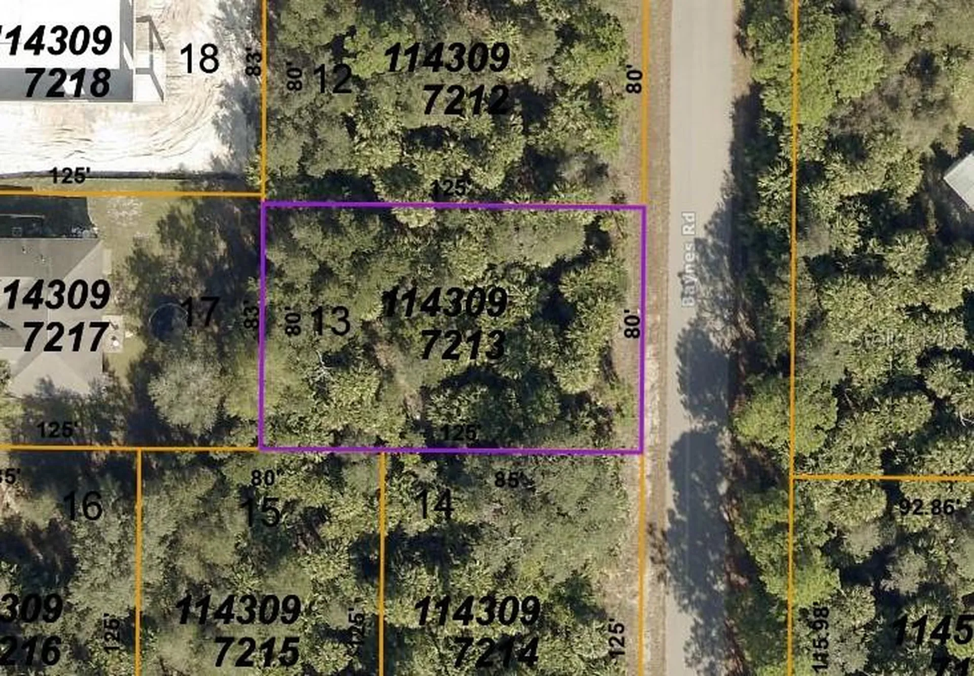 Lot 13 Baynes Road North Port FL 34288