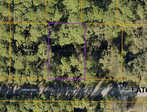 Lot 32 Latour Avenue North Port FL 34291