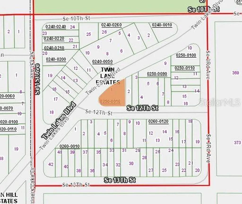 00 Twin Lakes Boulevard And SE 12th Street Corner Interlachen FL 32148