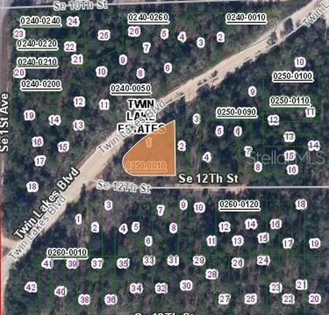 00 Twin Lakes Boulevard And SE 12th Street Corner Interlachen FL 32148