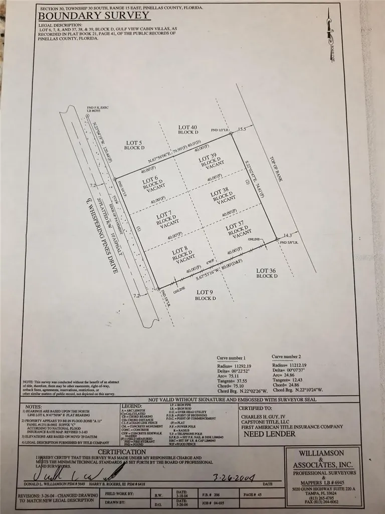 Whispering Pines Drive Indian Shores FL 33785