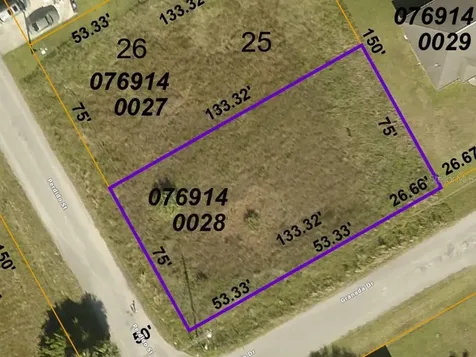 Lots 26 And 1/2of Lot Granada Lots 25 & 26and 1/2of Lot 24 Par#2 Drive North Port FL 34287