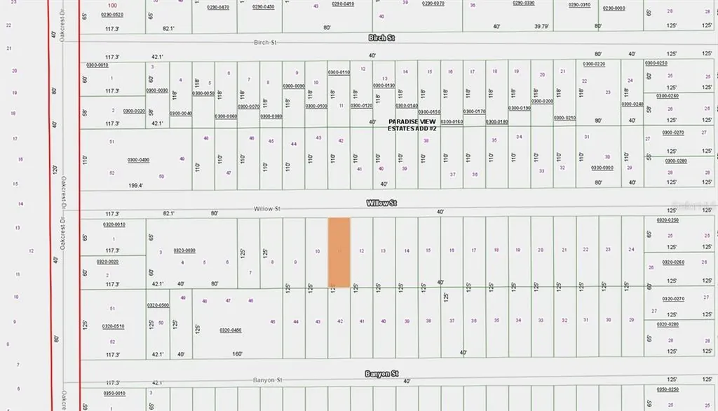 Willow Street Street Interlachen FL 32148