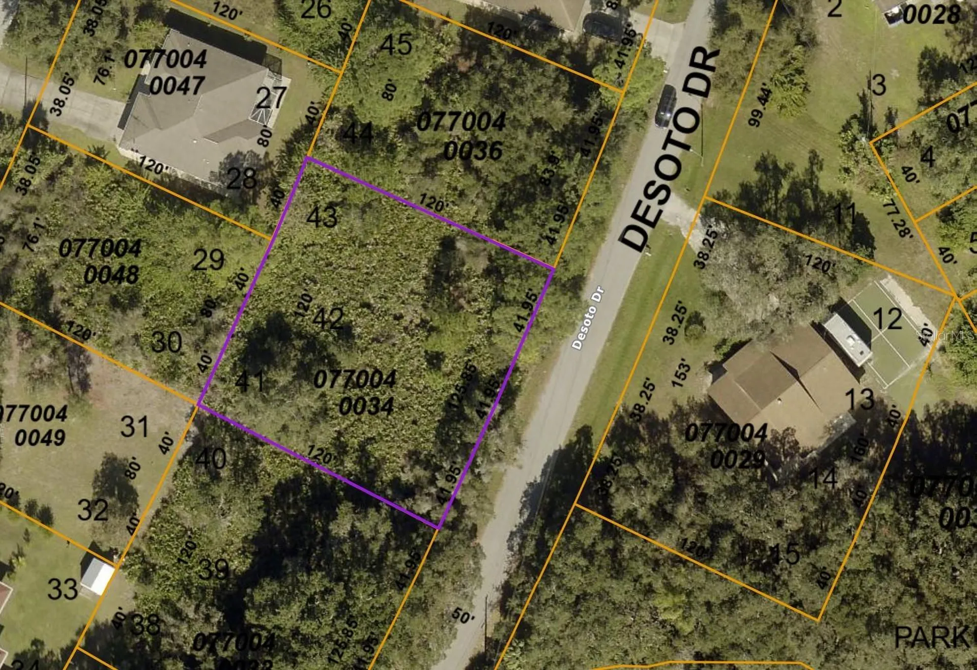 0770040034 Desoto Drive North Port FL 34287