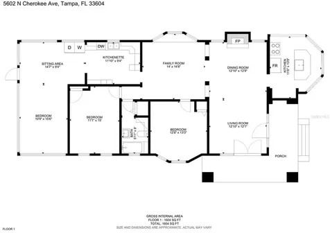 5602 N Cherokee Avenue Tampa FL 33604