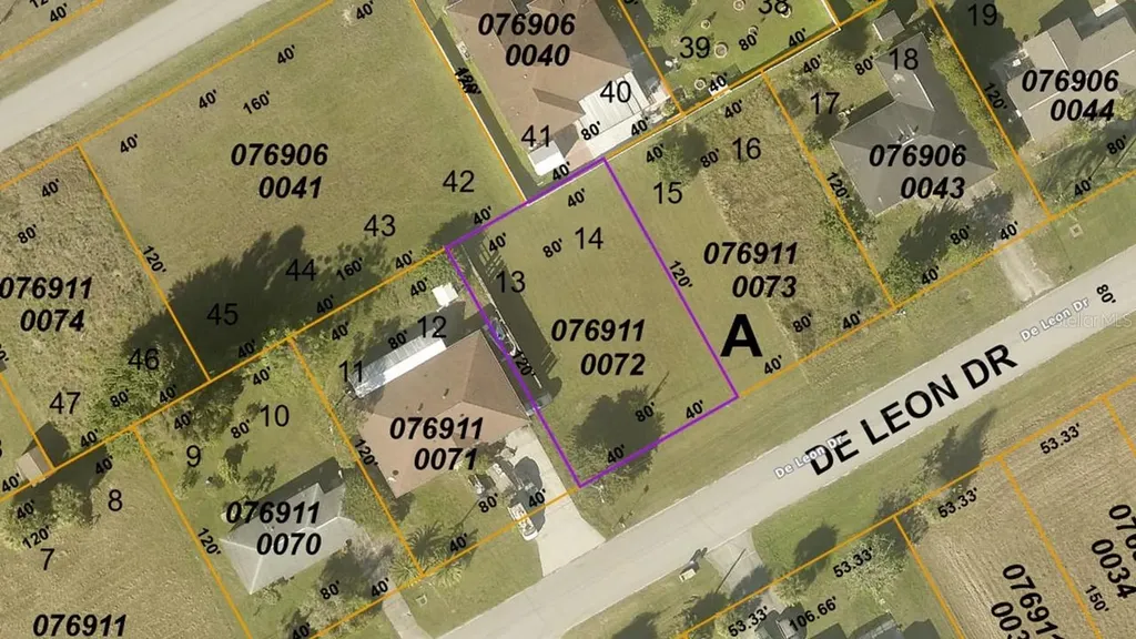 Lots 13 & 14 De Leon Drive North Port FL 34287