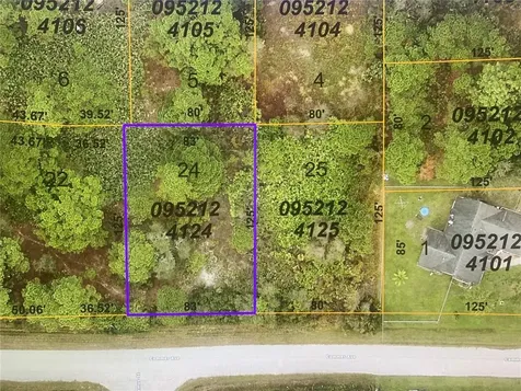 Lot 24 Cammer Avenue North Port FL 34291