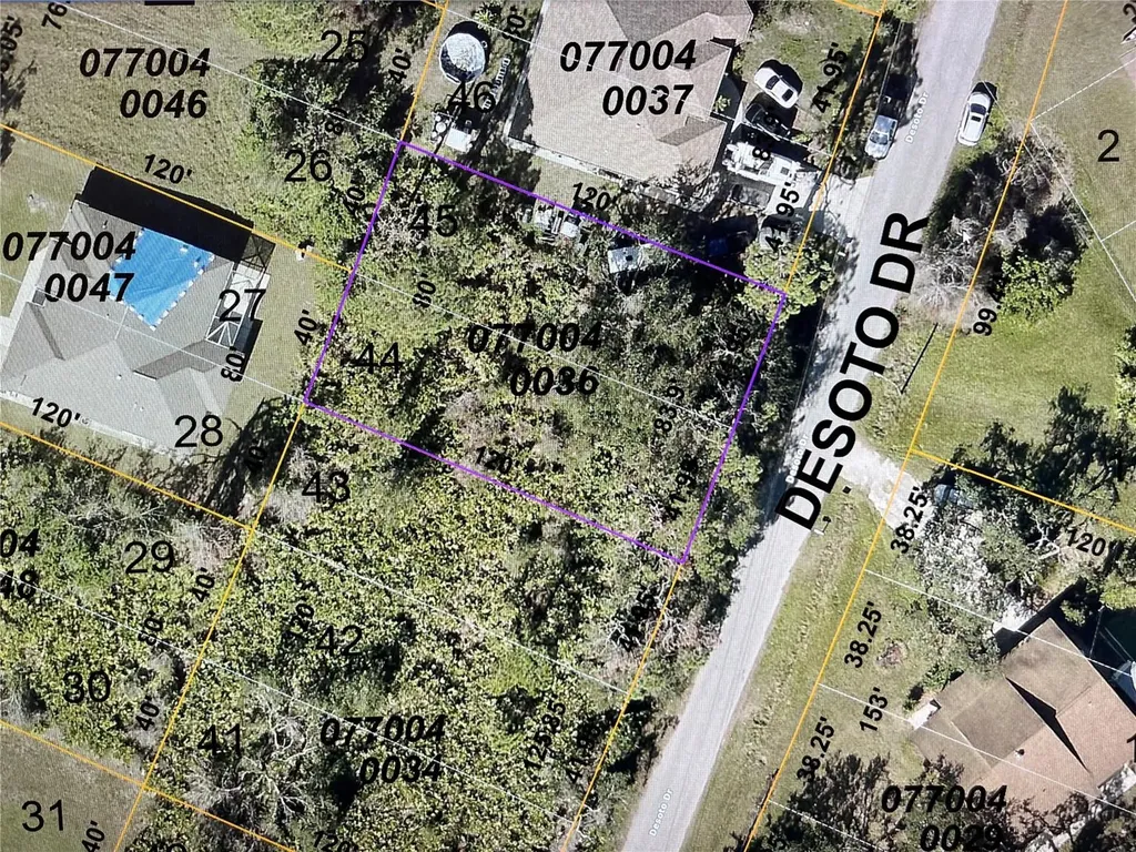 Lots 44 & 45 Desoto Drive North Port FL 34287