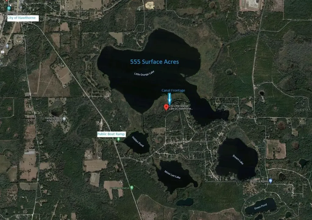 232 Little Orange Lake Drive Hawthorne FL 32640