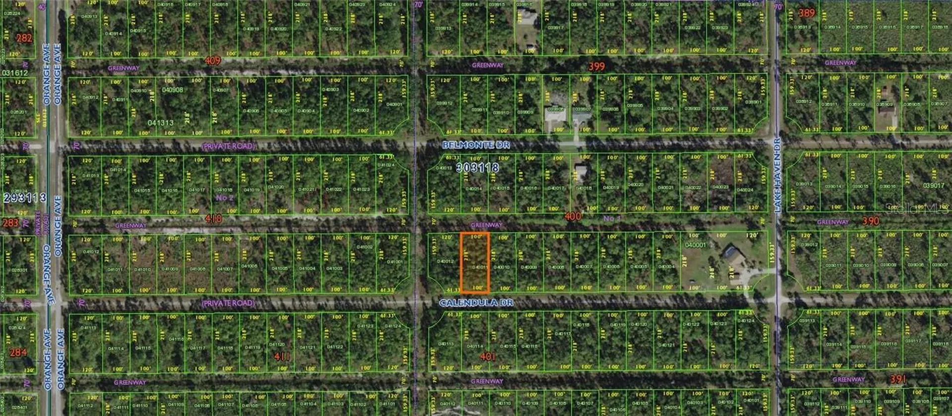 Calendula Drive Indian Lake Estates FL 33855