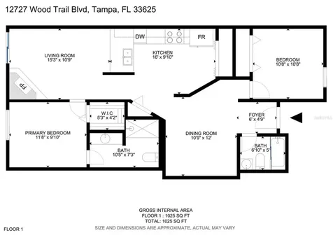 12727 Wood Trail Boulevard Tampa FL 33625
