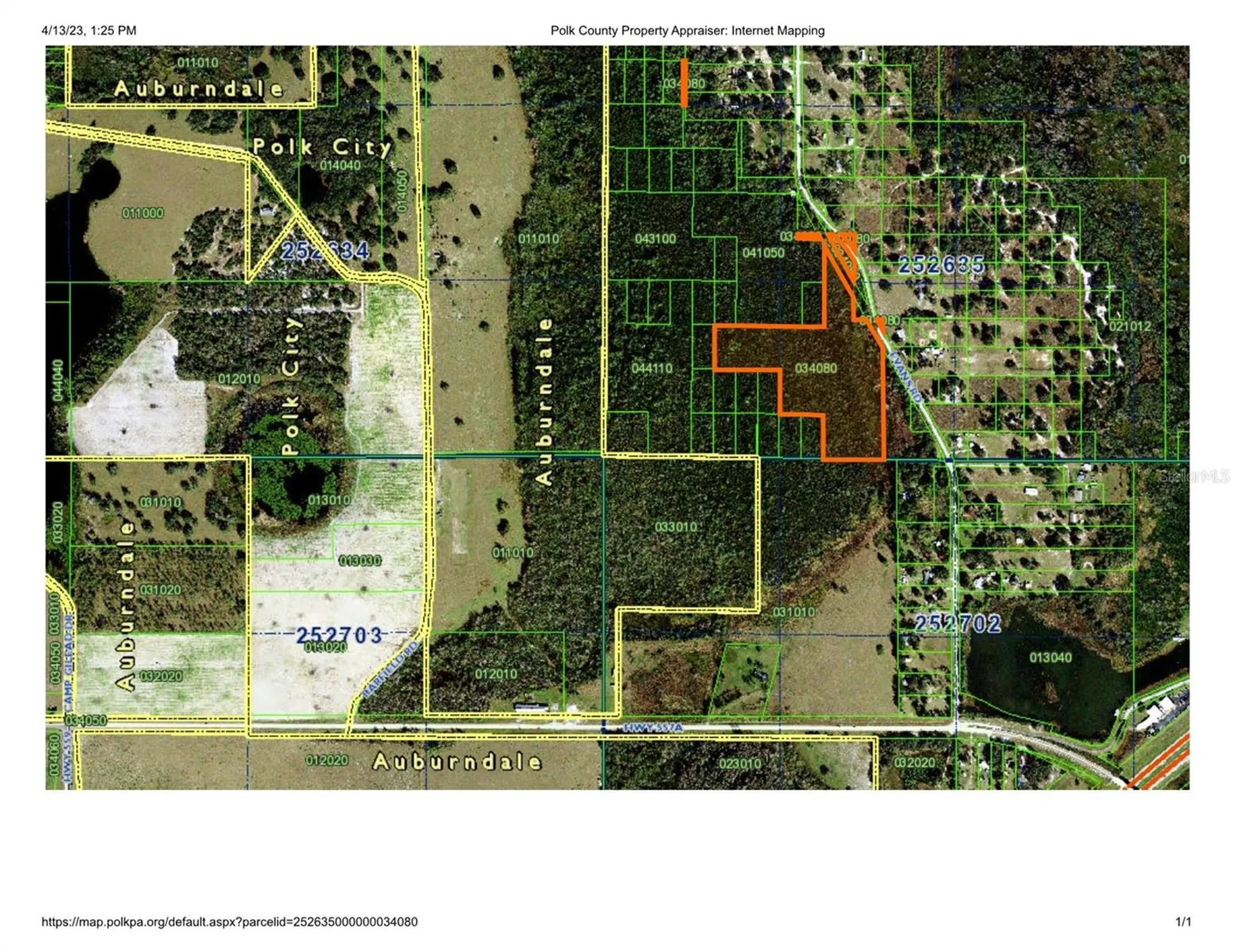Evans Road Polk City FL 33868