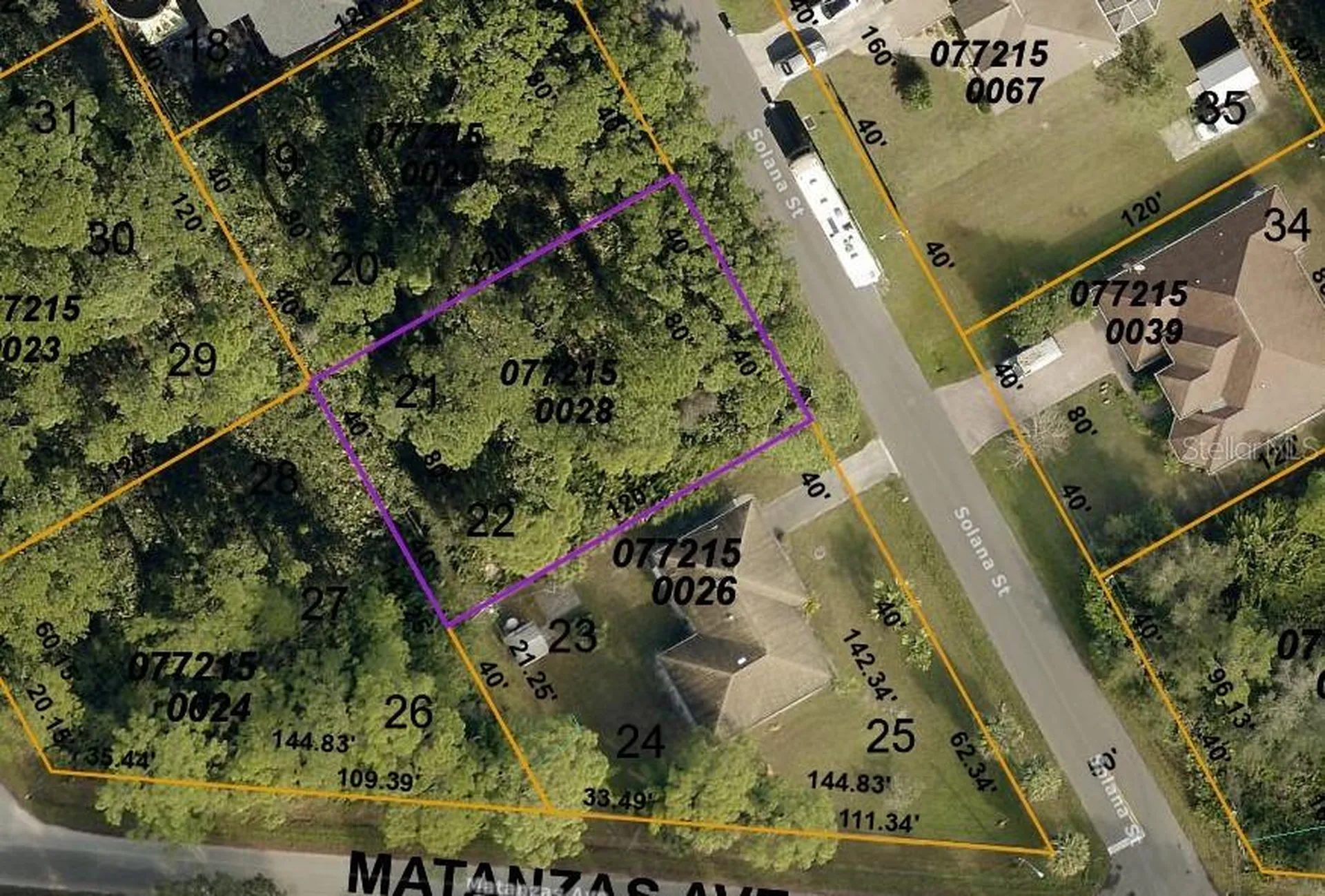 Lot 21 & 22 Solana Street North Port FL 34287