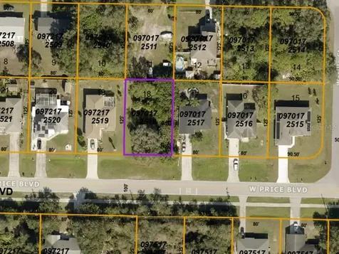 Lot 18 W Price Boulevard North Port FL 34291
