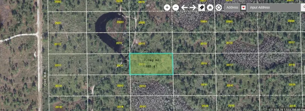 Dill Road Orlando FL 32820
